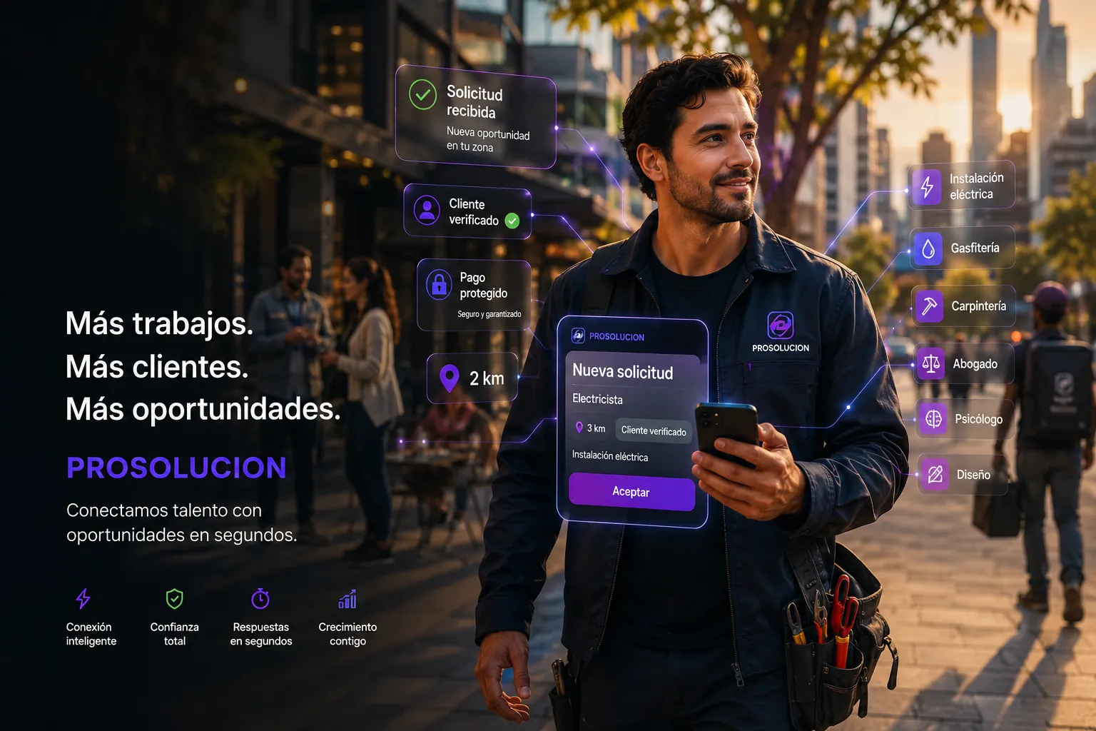 Prestador de servicios ProSolución conectado por MAG-IA